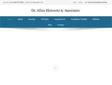 Tablet Screenshot of dochorowitz.com
